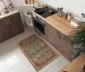 Keen Home Design 2x3 Rug - Machine Washable Entry Rug with Non-Slip Backing, Ideal for Enteryway, Kitchen, Bathroom, Laundry Room - Vintage, Easy Clean, Durable, Low Pile Rug - (2' x 3')-Ruum Studio Home