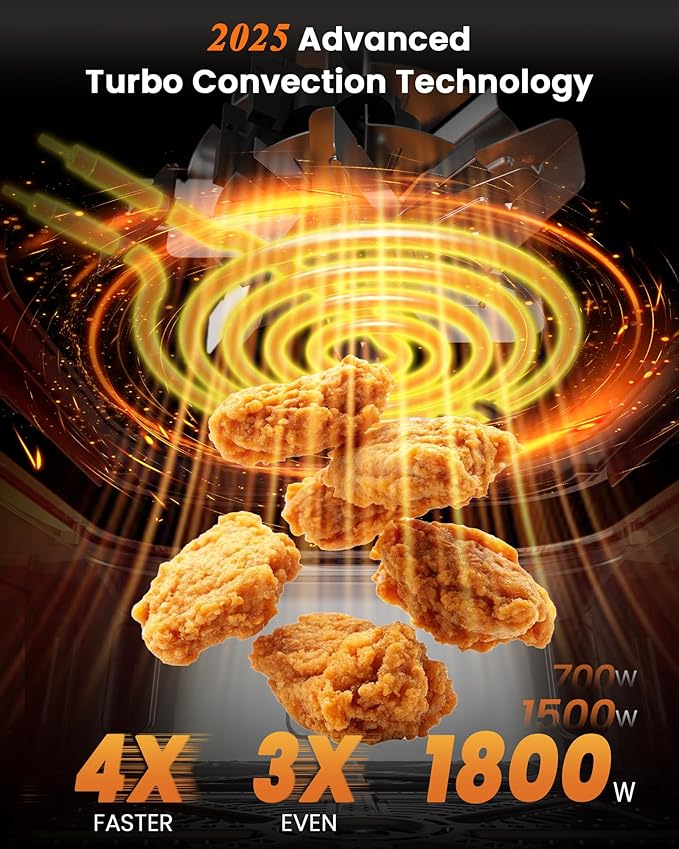 Nuwave Brio Plus Air Fryer 8 Qt, New & Improved, PFAS-FREE, 7 Digital One-Touch Cook Functions that AIR FRY, BAKE, ROAST, DEHYDRATE, TOAST, REHEAT, PREHEAT, 150 Presets, 50°F~400°F (Cool Gray)-Ruum Studio Home