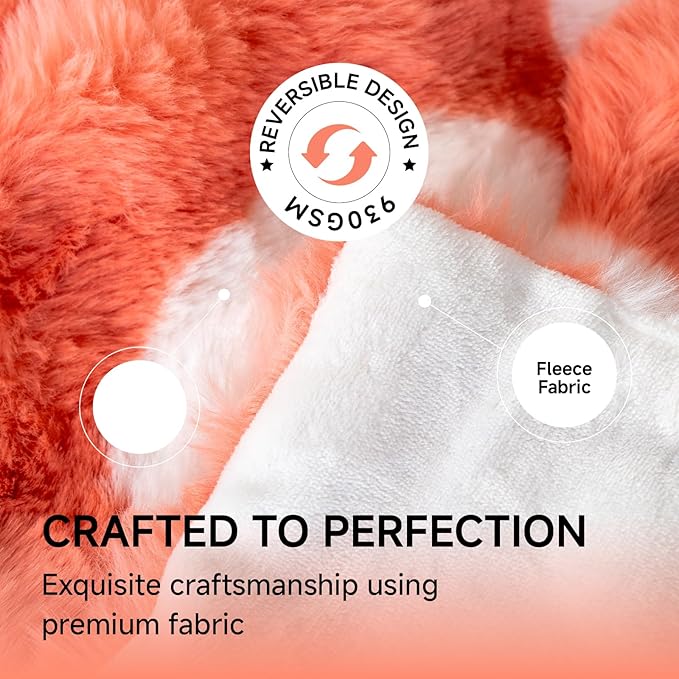 Soft Cow Print Blanket for Couch, Bed, or Living Room – Cozy and Decorative Imitation Rabbit Fur Throw for Home, Seasons and Relaxation-Ruum Studio Home