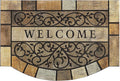 Durable Welcome Door Mats, 24"x36" Heavy-Duty Large Outdoor Mat for Front Door with Non-Slip Rubber Backing for Outside Entry, Garage, Patio, High Traffic Area-Ruum Studio Home