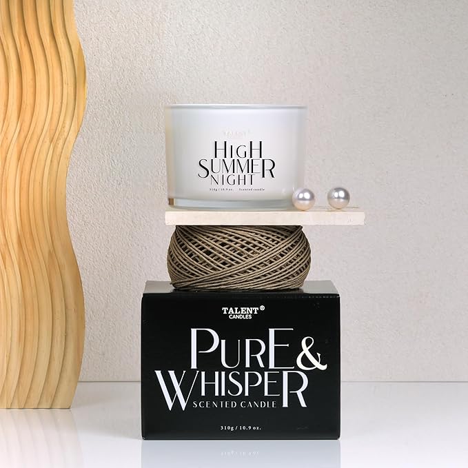 Scented Candles for Home - Large 3 Wick Jar Candles - Natural Soy Wax Candles Gifts for Women & Men - Aromatherapy Aesthetic Candles-Ruum Studio Home