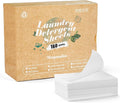 Poesie Laundry Detergent Sheets Magnolia Scent 160 Sheets 80 Large Loads Liquidless Effective Cleaning Zero Waste for All Washing Machine Traveling Dorm Life Save Space-Ruum Studio Home
