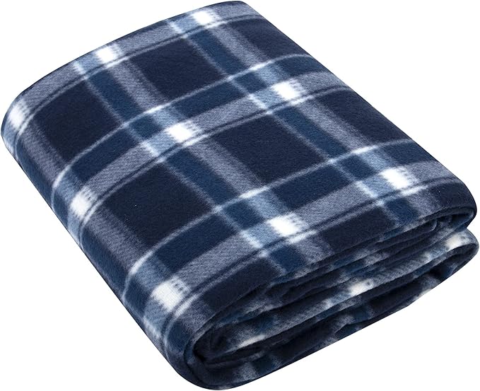 50x60 Throw Blankets, Plaid Fleece Throw Blankets for Bedroom, Couch, Livingroom, Chair, Pets, Outdoors-Ruum Studio Home