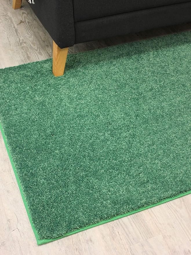 KOECKRITZ Soft and Colorful Kids Classroom Area Rugs (Passes Flammability Pill Test) Many Sizes and Bright Colors to Select from (11' x 11', Froggy)-Ruum Studio Home