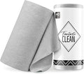 Fantasticlean Microfiber Cleaning Cloth Roll -40 Pack, Tear Away Microfiber Towels, 12" x 12", Reusable, Washable, Scratch Free, Ultra Absorbent Dish Rags for Car, Home, Garage or Shop (Grey)-Ruum Studio Home