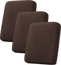 H.VERSAILTEX Velvet Stretch Couch Cushion Cover Plush Cushion Slipcover for Chair Loveseat Sofa Cushion Furniture Protector Seat Cushion Sofa Cover (3 Piece Sofa Cushion Covers, Brown Striped)-Ruum Studio Home