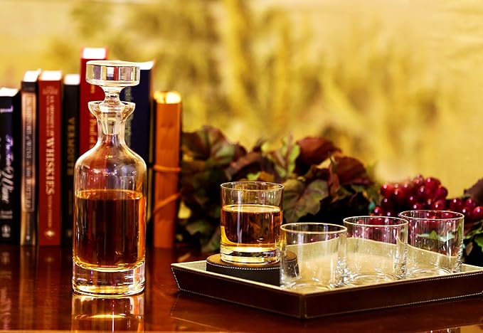 Ravenscroft Crystal Wellington Whisky Set, 5-Piece-Ruum Studio Home