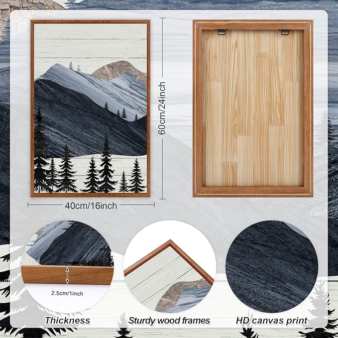 KAIRNE Mountain Wall Art-Ruum Studio Home