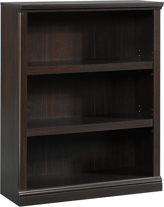 Sauder Miscellaneous Storage 3-Shelf Bookcase/ Book shelf, Jamocha Wood finish-Ruum Studio Home