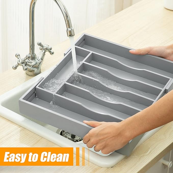 Kitchen Silverware Drawer Organizer and Storage Best Grandpa Grandfather Elder Men Father Day Grandparents Great Papaw Peepaw Grampy Pawpaw Granddad Happy Birthday Christmas Xmas Unique Cool Gifts-Ruum Studio Home