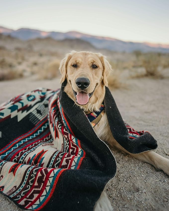 Inca Aztec Throw, Queen, King Blanket | Southwest Indian Navajo Boho Style | Native Cover for Camping, Bedding, Couch, Vanlife | Faux Alpaca, Lightweight, Hypoallergenic (Pachamama Brown, Throw)-Ruum Studio Home