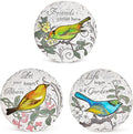 Sungmor 3PC Pretty Garden Stepping Stones, 9.5" Large Concrete Decorative Stones with Beautiful Pattern, Unique Outdoor Lawn Accents, Yard Walkway Flower Bed Wall Shelf Welcome Friends Decorations-Ruum Studio Home