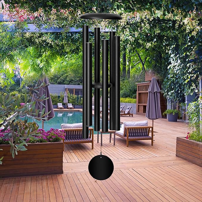 Wind Chimes for OutsideDeep Tone, 45 in Large Wind Chimes Outdoor, Wind Chime Gifts for mom/Grandma, Christmas, Garden Décor-Ruum Studio Home