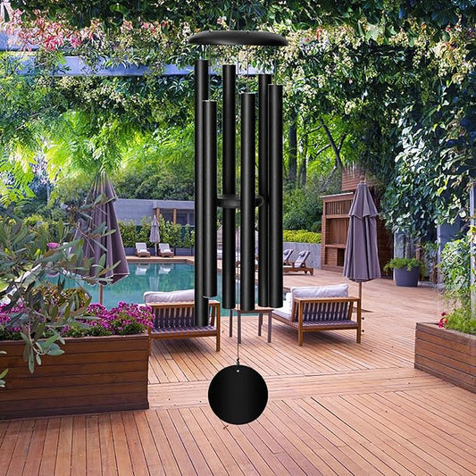 Wind Chimes for OutsideDeep Tone, 45 in Large Wind Chimes Outdoor, Wind Chime Gifts for mom/Grandma, Christmas, Garden Décor-Ruum Studio Home