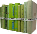 Curated Decorative Books Hardcover Décor Books for Home Décor, Choose Color, Interior Design, Office, Wedding Display, Instant Library, or Staging (Lime Green, One Foot)-Ruum Studio Home
