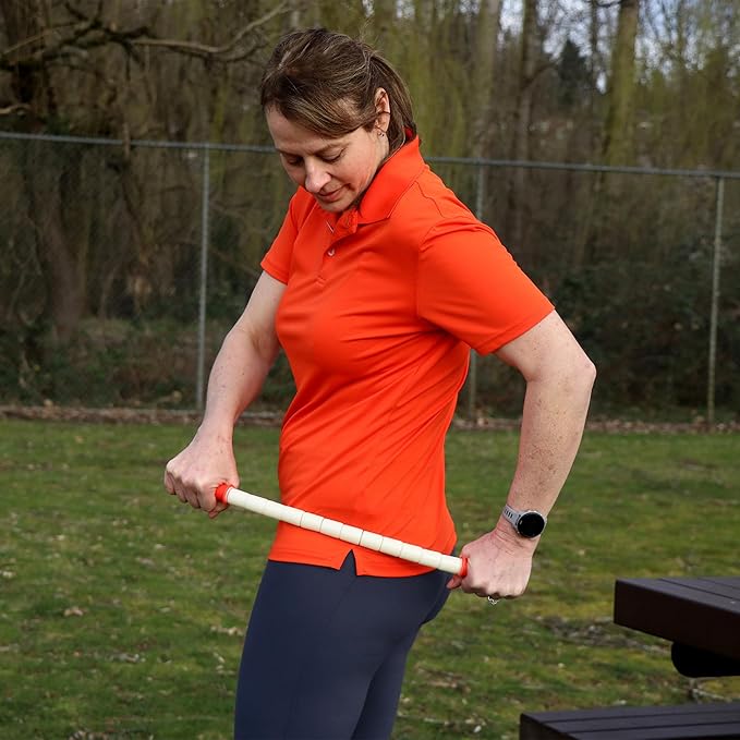Tiger Tail The Stick - Bendy 22” Flexible Muscle Roller Stick for Myofascial Release & Trigger Points - Bendable Deep Tissue Massager for Legs, Back, Shoulders - Relieve Soreness & Improve Recovery-Ruum Studio Home