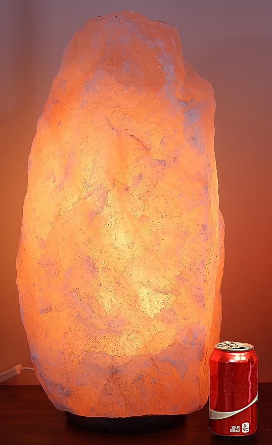 Giant Natural Himalayan Crystal Rock Salt Lamp 80~90 lbs-Ruum Studio Home