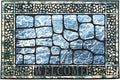 Door Mat Welcome Mat, Heavy Duty Door Mat 17.7 x 29.5 Inch Front Door Mat Rug Doormat for Outdoor Entrance Home Non-Slip Rubber Rug for Front Door, Outside, Entryway, Patio (Blue Welcome)-Ruum Studio Home
