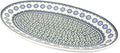 Blue Rose Polish Pottery Maia Large Oval Platter-Ruum Studio Home