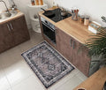 Keen Home Design 2x3 Rug - Machine Washable Entry Rug with Non-Slip Backing, Ideal for Enteryway, Kitchen, Bathroom, Laundry Room - Vintage, Easy Clean, Durable, Low Pile Rug - (2' x 3')-Ruum Studio Home