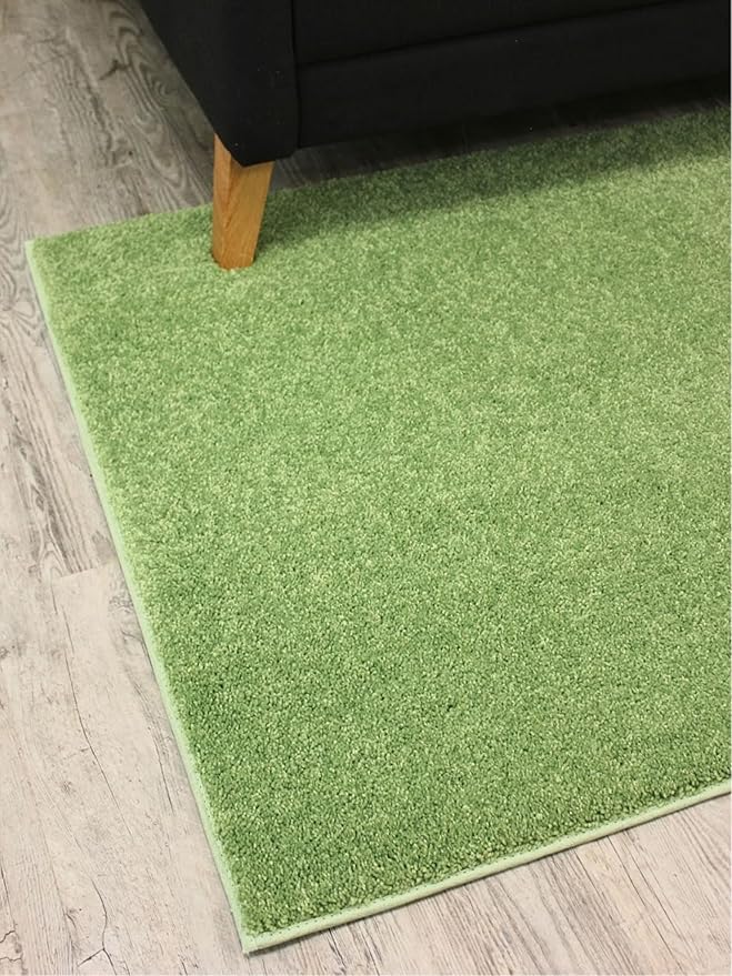 KOECKRITZ Soft and Colorful Kids Classroom Area Rugs (Passes Flammability Pill Test) Many Sizes and Bright Colors to Select from (6' x 6', Lime)-Ruum Studio Home