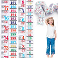 Tatuo Growth Chart Wall Labels Height Indicator Tape Ruler Growth Chart Decor Height Indicator Adhesive Ruler for Home Room Measuring(Colorful)-Ruum Studio Home