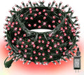 Dazzle Bright 300 LED Christmas String Lights, 100 FT Connectable Waterproof String Lights Green Wire with 8 Modes Christmas Decoration for Indoor Outdoor Party Yard Garden Decor (Red)-Ruum Studio Home
