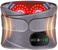 Heating Pad for Back, Lumbar Massager, Heated Waist Belt Wrap, Lower Back Pad with Heat Vibration 3 Levels Adjustable, 180 mins Battery, Cordless Portable, Touchscreen Control-Ruum Studio Home
