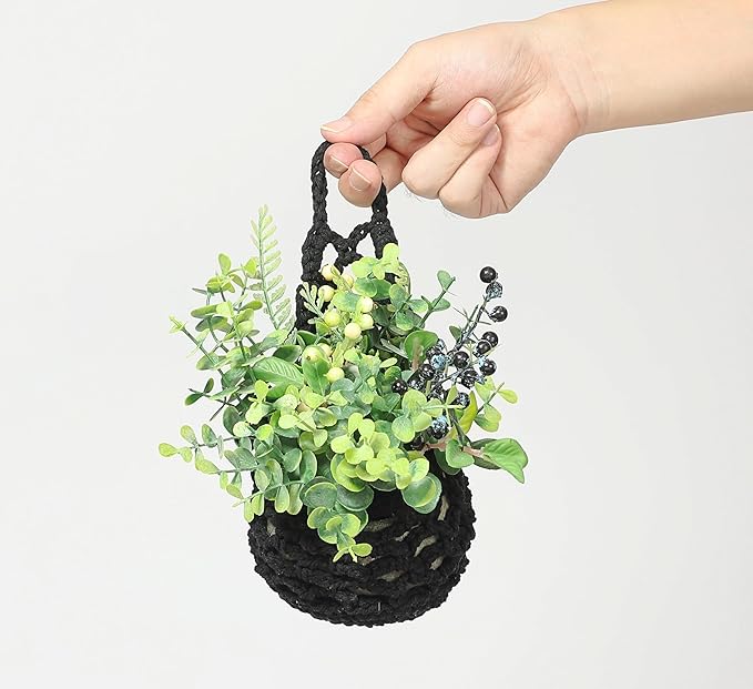 3PK Wall Planters for Indoor Plants, Macrame Plant Hanger | Wall Planter, Plant Hanger, Hanging Planter (3PK, for 4 inch Pot)-Ruum Studio Home