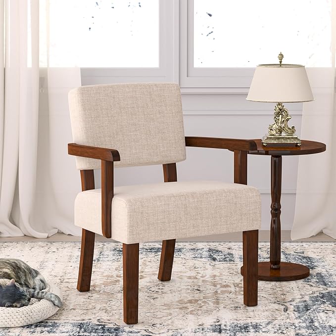 Accent Chair, Oversize Living Room Chairs with Soft Seat & Armrests for Living & Dinning Rooms-Ruum Studio Home