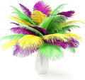 THARAHT Light Yellow Ostrich Feathers 12pcs Natural Bulk 8-10Inch 20cm-25cm for Wedding Party Centerpieces Easter Gatsbi and Home Decoration Feathers-Ruum Studio Home