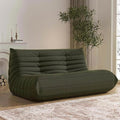 Bean Bag Chair, Loveseat Fireside Chair Bean Bag Sofa Large Bean Bag Chair for Adults, 2 Seater Bean Bag Chairs for Teens with High Density Comfortable Foam, Bean Bag for Living Room, Bedroom (Green)-Ruum Studio Home