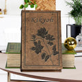 Decorative Book Box - Vintage Fake Book Storage Box for Home Décor, Secret Hollow Hidden Compartment (10x6.75x1.95 Inch) - Unique Shelf & Coffee Table Decor for Home,Graduation Gift,Birthday Gift Idea-Ruum Studio Home