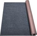 Marine Carpet,5 FT x 15 FT Dark Gray Indoor Outdoor Carpet 0.2" Thick Boat Carpet with Water-Proof TPE Backing, Non-Slide Outdoor Marine Carpet Roll for Home, Patio, Porch, Deck-Ruum Studio Home