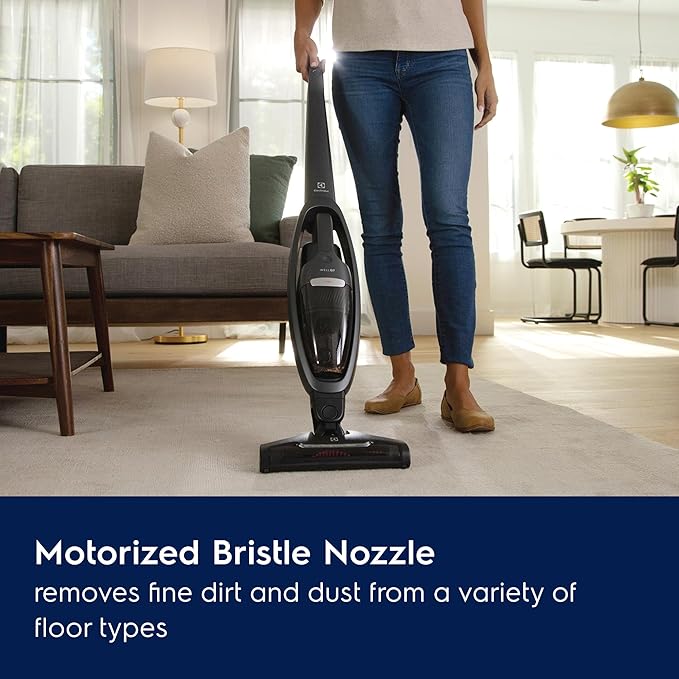 Electrolux WellQ7 Pet Cordless 2-in-1 Vacuum Cleaner with Motorized PetPro+ Nozzle for Easy Pet Hair Removal, 50-Minute Run Time, 2 Power Modes, Shale Gray-Ruum Studio Home