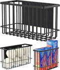 Magnetic Basket Fridge Lint Bin Dryer Ball Holder Laundry Room Organization Home Storage for Class Office School-Ruum Studio Home