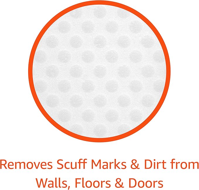 Amazon Basics Extra Durable Eraser, Cleaning Sponges, Removes Scruff Marks and Dirt from Any Surface (2 Packs of 7)-Ruum Studio Home