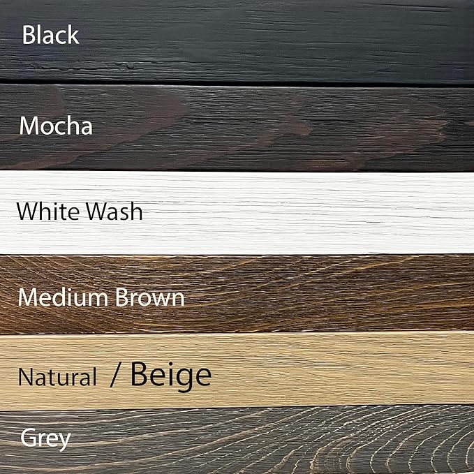 Joel's Antiques 54 Inch Wooden Floating Shelves for Wall - 54x8x2 in - Made of Natural Wood - Long Heavy Duty Wall Shelves - Made in USA NO TARIFFS - Perfect for Living Room, Kitchen - Mocha-Ruum Studio Home