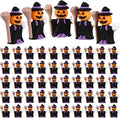 50 Pcs Halloween Mini Figurines Tiny Pumpkin Figures to Hide and Seek Rubber Wizard Miniatures Ornaments Gifts for Halloween Party Favors Table Decorations(Wizard)-Ruum Studio Home