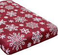 H.VERSAILTEX Christmas Sofa Slipcover Fleece Stretch Chaise Cover Sectional Couch Covers for L Shaped Sofa Both Left/Right Snowflakes Sofa Cover for Christmas (1 Piece Chaise Cover, Snowflakes)-Ruum Studio Home