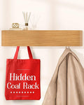 OLEEK Wall Coat Rack - Wall Shelf with Hooks - entryway Hooks - entryway Shelf - Modern Coat Rack - Wooden Coat Rack Wall Mount for Home Decor - Wooden Mount for Home Decor - Coat Hanger Wall Mount-Ruum Studio Home
