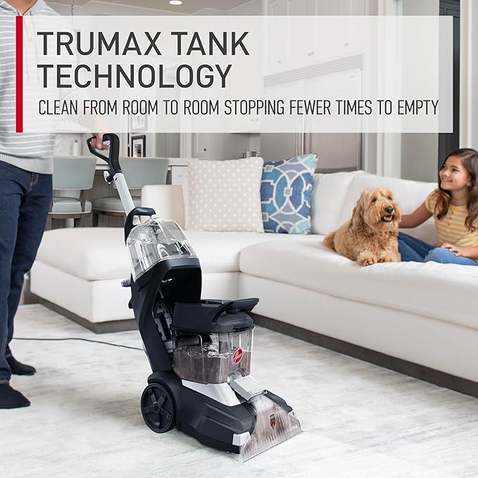 Hoover PowerScrub XL Pet Carpet Cleaner Machine for Carpet and Upholstery, Deep Cleaning Shampooer Machine with Multi-Purpose Tools, Powerful Suction, Pair with Hoover Cleaner Solution-Ruum Studio Home