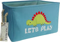 FANKANG Rectangular Laundry Basket Nursery Storage Fabric Storage Bin Storage Hamper,Gift Baskets (Single Dinosaur)-Ruum Studio Home