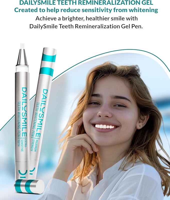 Teeth Whitening Pen, Gentle Teeth Whitening Gel for Sensitive Teeth, Tooth Whitener Kit, Effective Whitening Gel for Tooth Stains, Natural Instant Smile Whitening, Bright White Teeth-04 PK-Ruum Studio Home