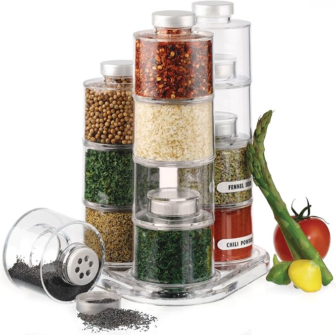 Prodyne Spice Tower, 12 Bottle-Ruum Studio Home