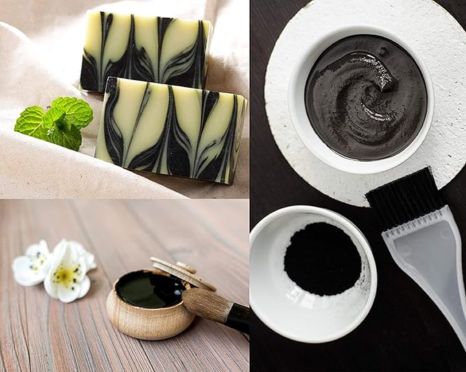 Hardwood Activated Charcoal Powder, 100% USA Trees, 8 oz-Ruum Studio Home