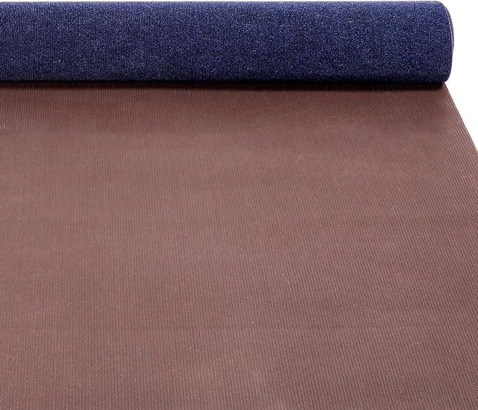 Marine Carpet,5 FT x 15 FT Deep Blue Indoor Outdoor Carpet 0.2" Thick Boat Carpet with Water-Proof TPE Backing, Non-Slide Outdoor Marine Carpet Roll for Home, Patio, Porch, Deck-Ruum Studio Home