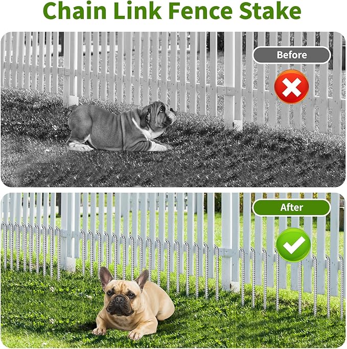 12 Inch Ground Stakes Heavy Duty J Hook 60-Pack Metal Spikes Galvanized Ground Hooks Anchors Rebar Ground Stakes for Fence Tent Gazbo Bounce House and Outdoor Decorations Inflatables-Ruum Studio Home