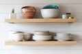 Urban Legacy Unfinished White Oak Deep Floating Shelves | Easy to Install Accent Modern Floating Shelves with Floating Shelf Brackets| Set of 2 (48" x 11" x 2")-Ruum Studio Home