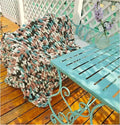 DDL&HEXI Chunky Chenille Blanket 100% Hand Knit with Jumbo Chenille Yarn (50"x60") Super Soft Large Throw Bed Blanket for Couch, Sofa, Home Decor - Machine Washable (02)-Ruum Studio Home